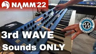 NAMM 22: Groove Synthesis - 3rd Wave - Sound Only Demo