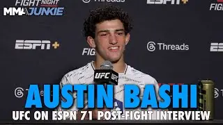 23-year-old prospect Austin Bashi sees bright future after first octagon win | UFC Vegas 108