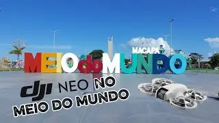  DJI Neo voando baixo no Parque do Meio do Mundo 🌍 | Macap&aacute;&ndash;AP