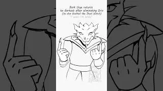 Durge did his best (animation) #BaldursGate3 #DarkUrge