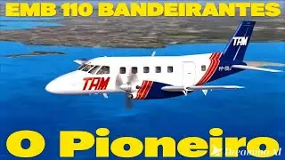 #02 EMBRAER - EMB 110 Bandeirante:  O pioneiro da Avia&ccedil;&atilde;o Regional Brasileira #embraer