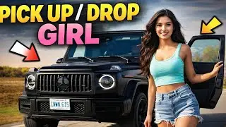 G-Wagon Ride 🚙 | Dropping Girl 💁&zwj;♀️ | Long Drive Until Fuel Ends ⛽😱