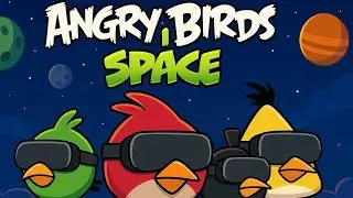 Angry Birds Space in VR
