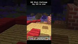 День 429. Строительный челлендж в Minecraft &mdash; ДОМ ИЗ ОДНОГО БЛОКА в Minecraft 1.7.