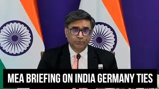 Foreign Secretary Misri Briefs Press on Chancellor Merz's Visit | India Germany Ties | Baby Ariha