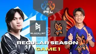 Blacklist International vs ACT Esports Club Game 1 | PKL Spring 2025 | Regular Season