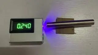 Sanwu pocket laser 405nm Power Test