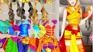 Barbie Dress Games for Children | Barbie Frozen Elsa Dress Up Games 2016