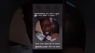 LilDurk brudda LilVarney showin' a clip of QuandoRondo dead homie LilPab dissin him before the death