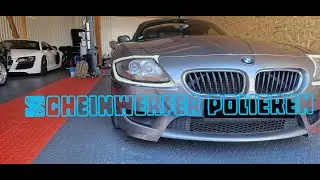 Scheinwerfer polieren auffrischen erneuern aufbereiten BMW Z4 Roadster