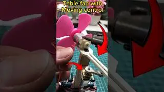 DIY Table Fan With Moving full part #dcfan