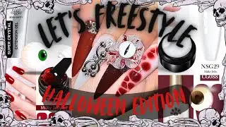 📦💕UNBOXING BORN PRETTY NAIL GOODIES|CREATING A SPOOKY SET| HALLOWEEN SERIE🖤