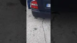 Volvo s80 2.9 t6 &Uuml;lter exhaust brutal !!