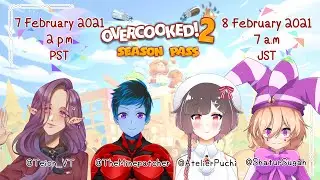 Overcooked!2 Shatur joins the chaos... (ft. Teion_VT, AtelierPuchi, ShaturSugah)