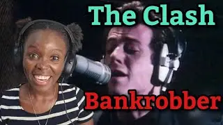 African Girl First Time Hearing Reaction to The Clash - Bankrobber