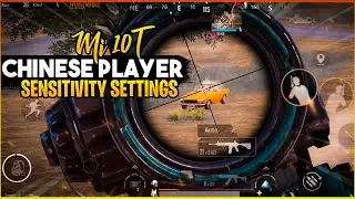Mi 10T SENSITIVITY PUBG | CHINES PRO PLAYER SENSITIVITY SETTINGS 🔥| MI 10T 2022
