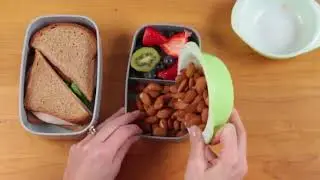 Bentgo&reg; Classic   Adult Bento Box, All in One Stackable Lunch Box Container with 3 Compa
