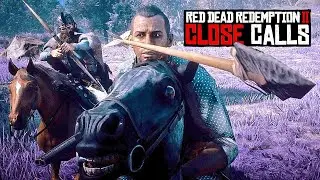 SECONDS From DISASTER in RDR2 #5 (Red Dead Redemption 2 CLOSE CALLS)
