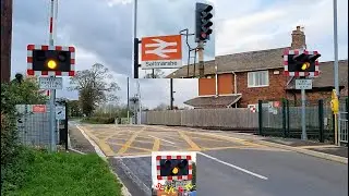 Saltmarshe Level Crossing, East Riding of Yorkshire