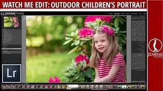 Lightroom Editing: Outdoor Children's Portrait
