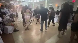Bailando payaso de rodeo