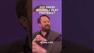 Did David Mitchell Play Football? ⚽ | #Shorts | Would I Lie To You? | All Brit