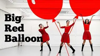 Big Red Balloon LINEDANCE/초중급라인댄스/Choreo:Rachael McEnaney/라인댄스배우는곳 010-5469-9632 민라인댄스코리아 민정희