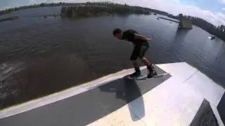 Todd Watson tickling the hip at Lake Ronix!