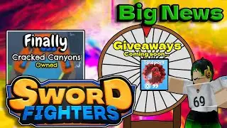 Finally Cracked Canyons & Big News // Sword Fighters Simulator