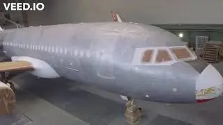 Painting of an Airbus A320 of Ernest Airlines