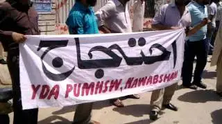 YDA Strike In Nawabshah (PUMHSW)