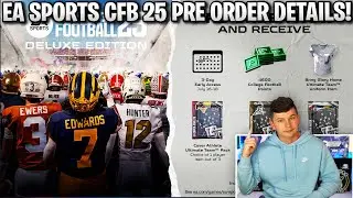EA SPORTS COLLEGE FOOTBALL 25 PRE ORDER BONUSES REVEALED! $150 MVP BUNDLE!