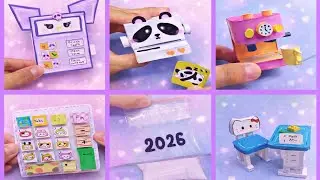 Easy craft ideas / how to make paper games / cute paper craft / miniature 
