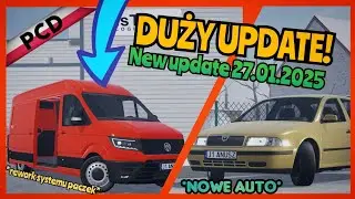 🚚POTĘŻNA AKTUALIZACJA VANÓW I NOWE SUPER AUTO!! - PCD NEW Update 27/01/2025 - V1.6