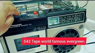 RQ-543DSW tape recorder evergreen model in National Panasonic radio reco.#viral video#new trending