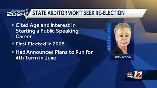 Beth wood won't seek re-election