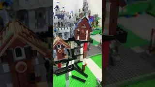 Небольшие самодельные домики из LEGO в стиле деревенской постройки! #lego #moc