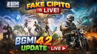 BGMI 4.2 NEW UPDATE with FAKE CIPITO is Live 🔥 #bgmi4.2update #bgmilive #bgmi4.2