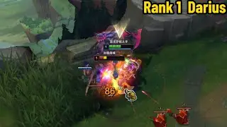 Rank 1 Darius: HE IS 1V1 GOD AT LVL 1!