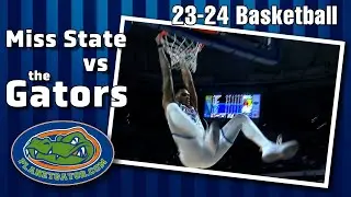 2023/2024 Mississippi State vs Florida Basketball: Uninterrupted Full Game Playback