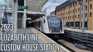CUSTOM HOUSE Elizabeth Line Station (2023)
