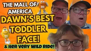 YITS Take Over Mall of America | Dawn Gets A Wild Ride & Makes Her Best Toddler Faces In Restaurant!