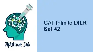 CAT Infinite DILR - Набор 42 | 6663 - Лица, даты, месяцы, автомобили | Матрица-головоломка