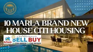 10 Marla Brand New House in Citi Housing Phase1, Prime Location with Park Facing
