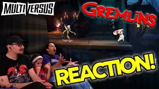 GIZMO IS SO CUTE! | MultiVersus - Stripe New DLC Gameplay Trailer | PS5 & PS4 Games | REACTION