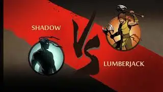Shadow Fight 2 Fight with music. Defeat Lumberjack.