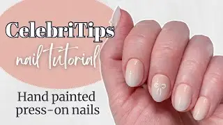 Celebritips Press-On Nail Tutorial and Review | KBEAUTYHOBBIT