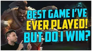 BEST GAME I'VE EVER PLAYED! BUT DO I WIN? RAMA RANKED SMITE S10