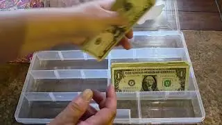 Cash counting ASMR -Cash Tray🌸🌼