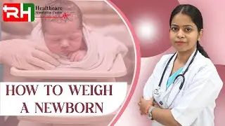 How To Weight A Newborn #nursingeducation #nursingsimulation  #baby #simulationtraining